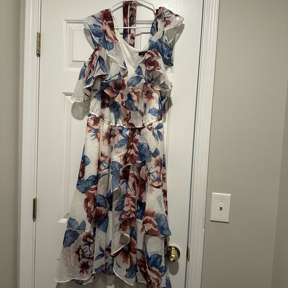 Lane Bryant Multicolor Floral Dress